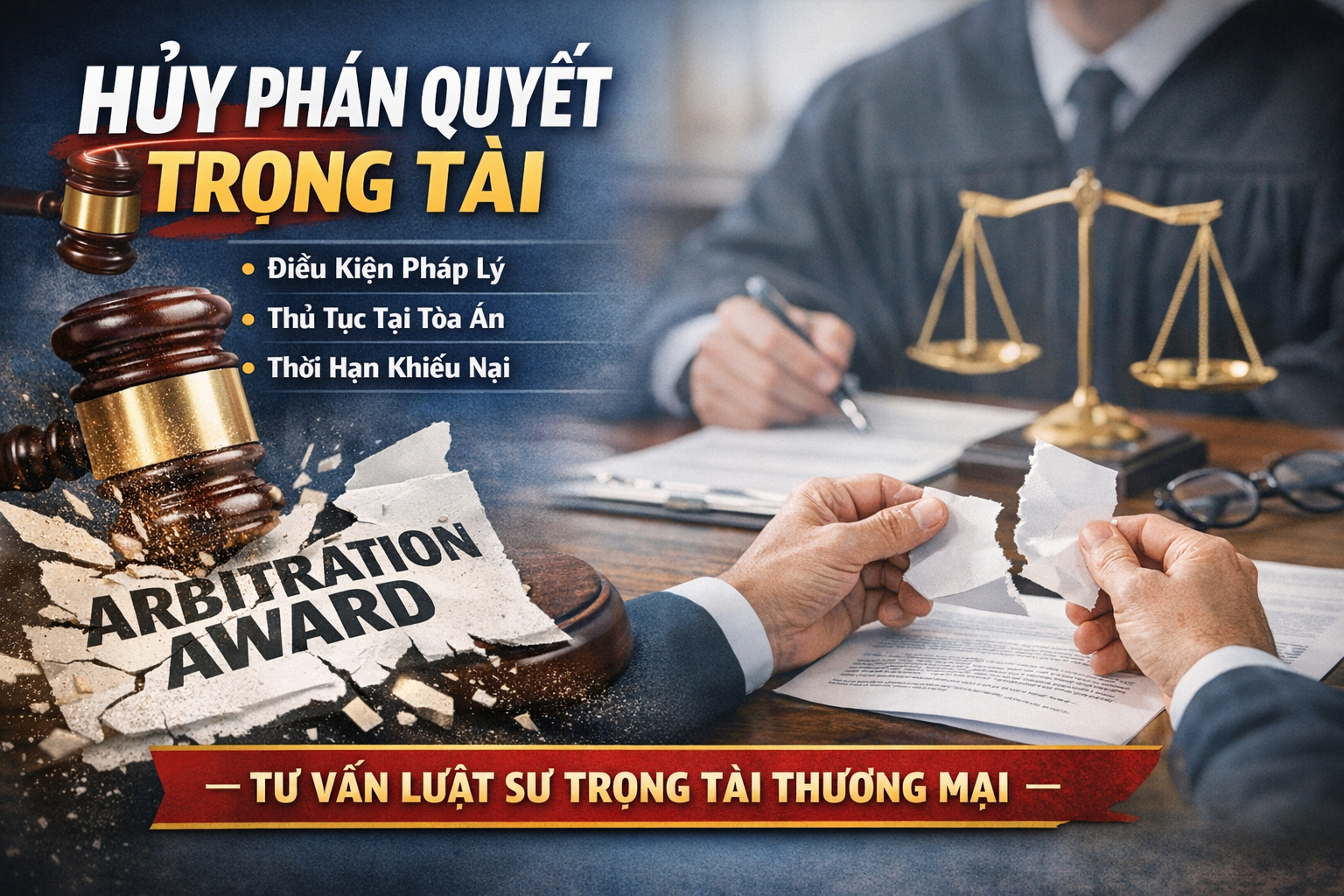 Hủy Phán Quyết Trọng Tài: Những Điều Cần Biết và Quy Trình Thực Hiện 2026